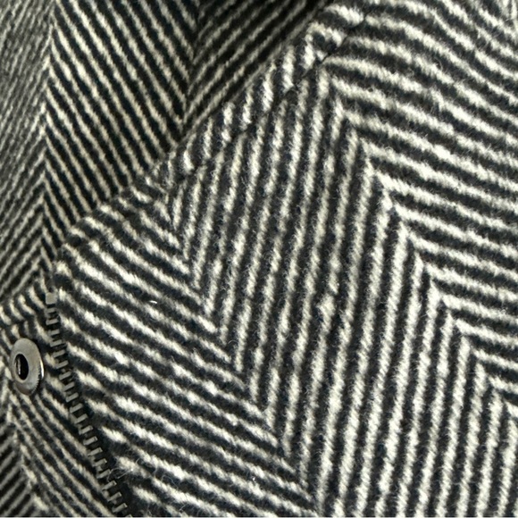 Splendid herringbone blazer moto jacket medium from Evereve - Picture 5 of 10